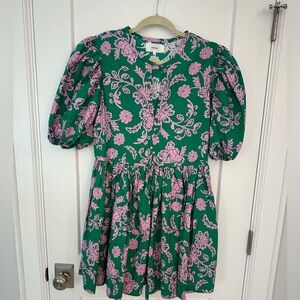 XIRENA Aurie Dress in Caprisyn Green